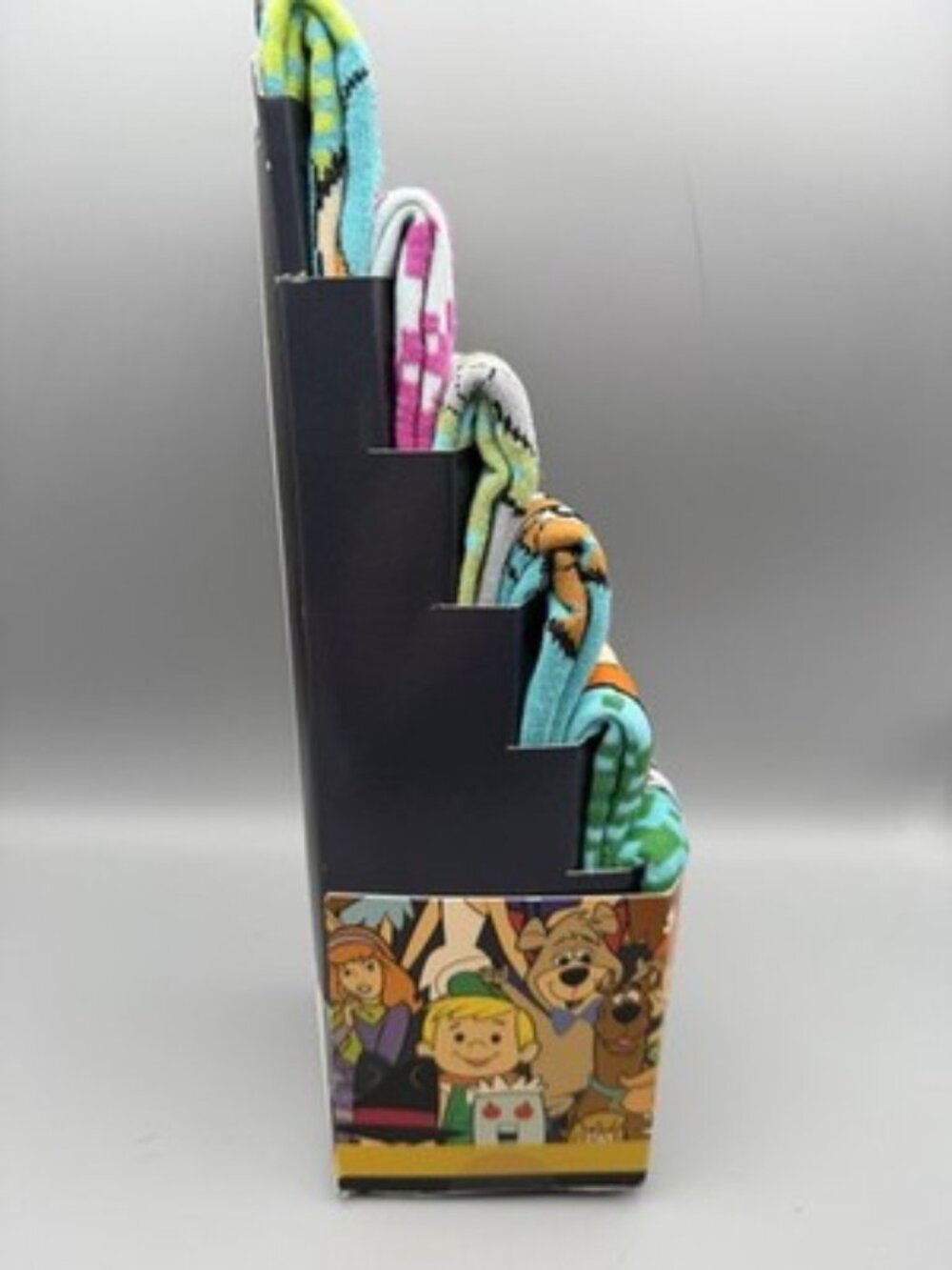 New Hanna-Barbera 6pk casual crew mens novelty socks Flint Stones Cartoon - Picture 4 of 5